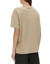 C&M Camilla and Marc Tia Flocking Logo Tee - Sepia