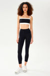 Splits59 Clare High Waist Rigor 7/8 Legging Black/White