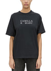 C&M Camilla and Marc Era Graphic Tee - Navy
