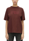 C&M Camilla and Marc Era Graphic Tee - Burgundy