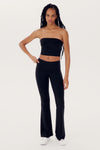 Splits 59 Hazel Airweight Crop Bandeau - Black
