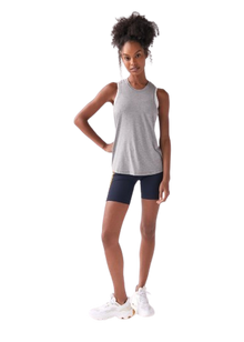  Splits59 Toni Tank - Light Heather Grey