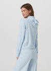 Vuori Halo Modern Full Zip Hoodie - Soft Sky Heather