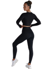 LEELO SCULPT Full Length Leggings - Black