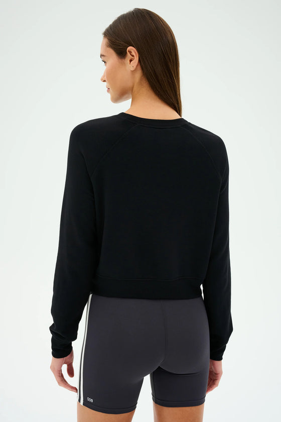 Splits59 Brooks Fleece Long Sleeve Sweatshirt - Black