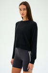 Splits59 Brooks Fleece Long Sleeve Sweatshirt - Black