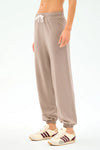 Splits59 Andie Oversized Fleece Sweatpant - Latte