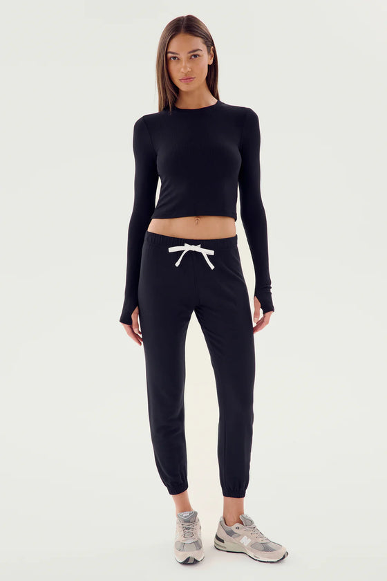 Splits59 Sonja Fleece Sweatpant - Black