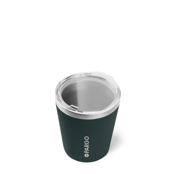 Pargo 8oz Insulated Coffee Cup - BBQ Charcoal