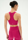 Splits59 Airweight Bra with Ruching - Sangria