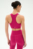 Splits59 Airweight Bra with Ruching - Sangria