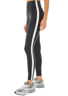  Splits59 Clare High Waist Rigor 7/8 Legging - Graphite/White