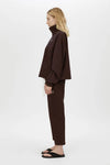 Camilla and Marc Zylus Sweater | Chocolate/White