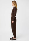 C&M Camilla and Marc Tia Logo Track Pant - Bitter Chocolate