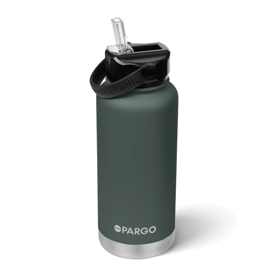 Pargo 950ml Insulated Sports Bottle - BBQ Charcoal