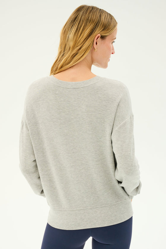 Splits59 Sonja Fleece Sweatshirt - Heather Grey