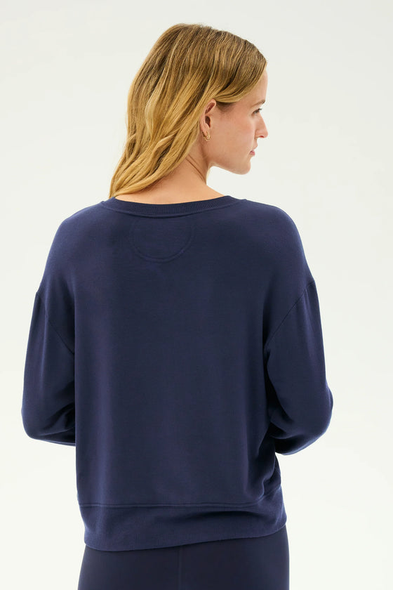 Splits59 Sonja Fleece Sweatshirt - Indigo