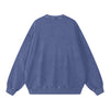 Maku the Label Her Mess Sweater - Acid Wash Blue