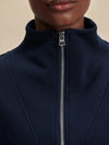 Varley Hawley Half Zip Sweat - Navy