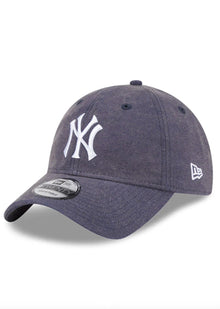  New Era 920 Vintage Canvas Wash NY Oceanside Blue