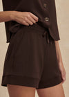 Varley Atrium High Rise Short 4.5" - Coffee Bean