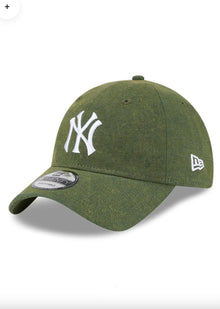  New Era 920 Vintage Canvas Wash NY Dark Green