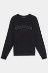 Splits59 Andie Oversized Fleece Varsity Graphic Sweatshirt - Black