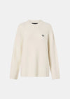 C&M Camilla and Marc Atlas Knit Sweater Cream/Chocolate