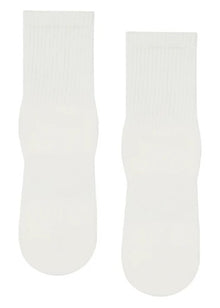  Move Active Classic Crew Grip Socks - Ivory