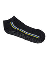 MoveActive Classic Low Rise Grip Socks -Stellar Stripes Black