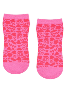  MoveActive Classic Low Rise Grip Socks - Pink XO