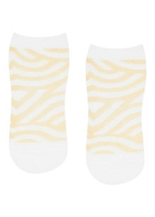  Move Active Classic Lo Rise Grip Socks - Seashell Swirl