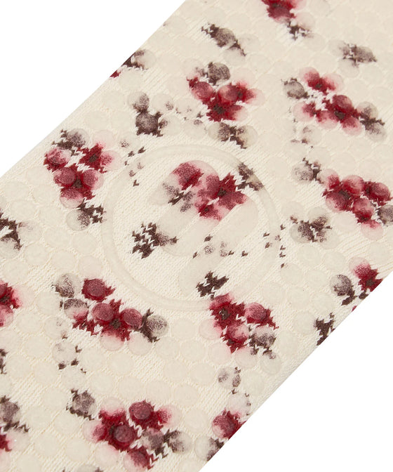 MoveActive Classic Crew Low Rise Grip Socks - Ditsy Floral