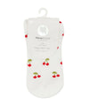  MoveActive Classic Crew Grip Socks - Cherry Pop