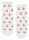 MoveActive Classic Crew Grip Socks - Cherry Pop