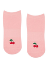 MoveActive Classic Low Rise Grip Socks - Sweet Cherry