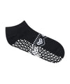 
MoveActive Classic Low Rise Grip Socks - Alpine Heart Midnight