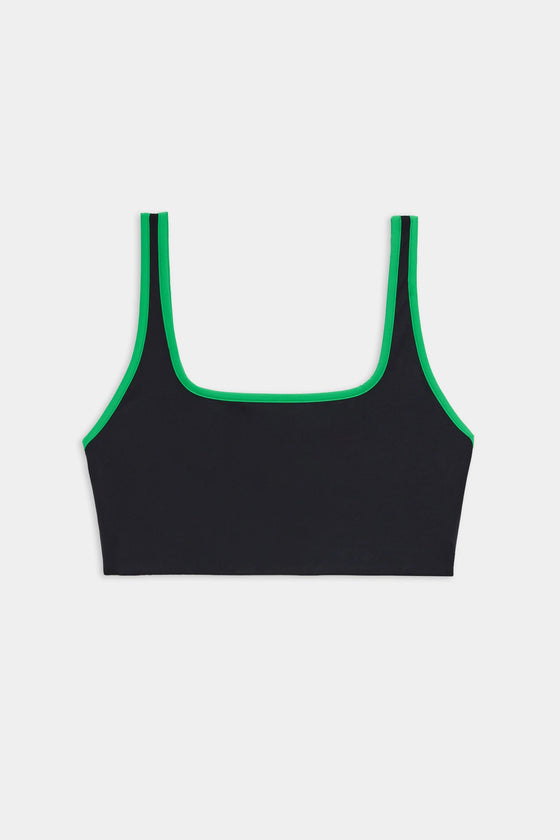 Splits59 Cait Rigor Bra - Black/Grass
