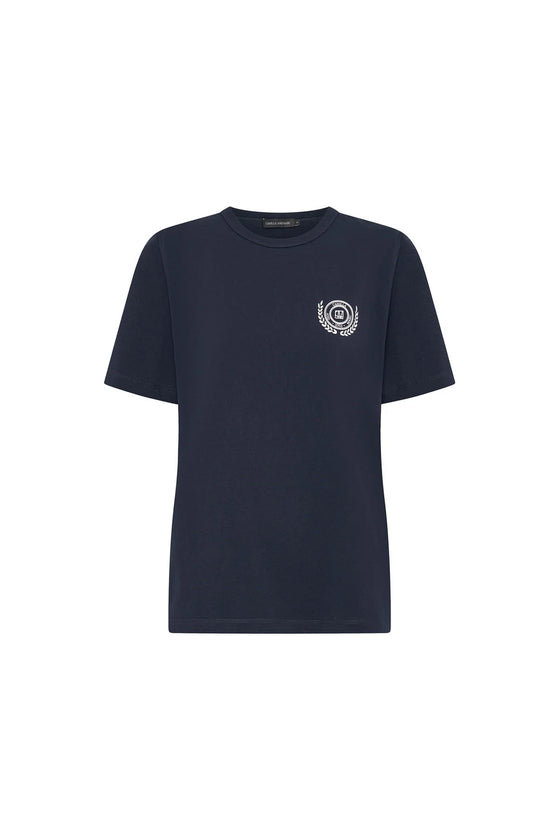 C&M Camilla and Marc Wade Tee - Navy/White