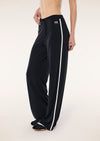 P.E Nation Cascade Wide Leg Leggings - Black/Whisper White