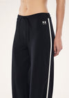P.E Nation Cascade Wide Leg Leggings - Black/Whisper White