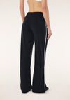 P.E Nation Cascade Wide Leg Leggings - Black/Whisper White