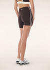 P.E Nation Clarity 5 Inch Bike Short - Coffee/Whisper White