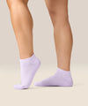 Move Active Classic Low Rise Grip Socks - Blooming Lilac