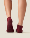 MoveActive Low Rise Grip Socks - Cabernet