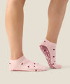 Move Active Classic Low Rise Grip Socks -  Love me Pink