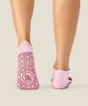 Move Active Classic Low Rise Grip Socks - Racer Pink