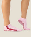 Move Active Classic Low Rise Grip Socks - Racer Pink