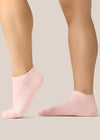 Move Active Classic Low Rise Grip Socks - Sweet Pink