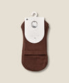 MoveActive Crew Non Slip Grip Socks - Espresso